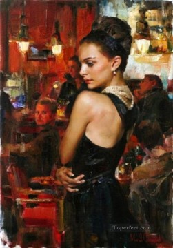 Women Painting - Pretty Girl MIG 17 Impressionist